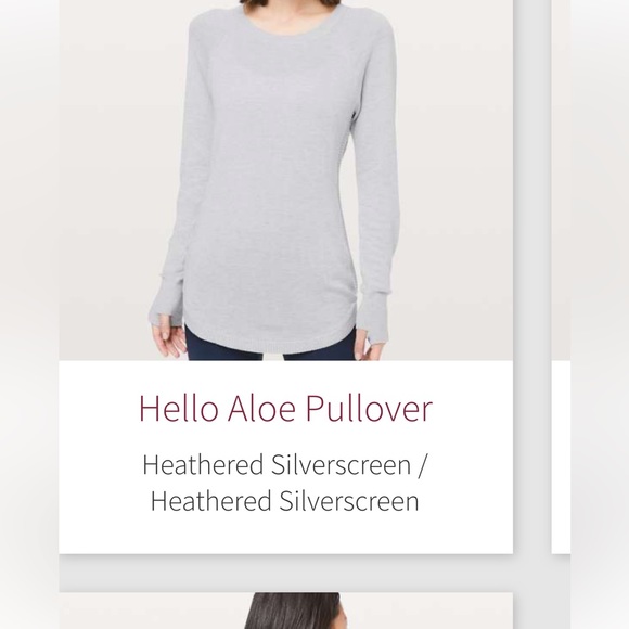Lululemon Helo Aloe sweater, size small - Picture 5 of 12